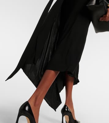 Robe midi asymétrique | Victoria Beckham