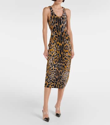 Midikleid aus Jacquard | Alaïa