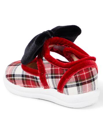 Baby - Scarpine tartan con fiocco | Monnalisa
