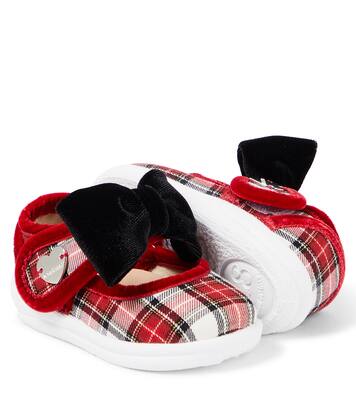 Baby - Scarpine tartan con fiocco | Monnalisa