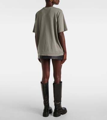 T-Shirt Harper aus Baumwoll-Jersey | The Frankie Shop