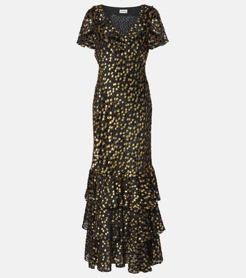 Robe longue Amelle à ornements | Rixo