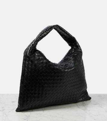 Hop Intrecciato Large leather tote bag | Bottega Veneta