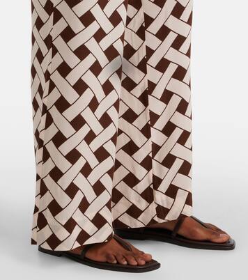 Pantalon ample Isotta imprimé | Rixo