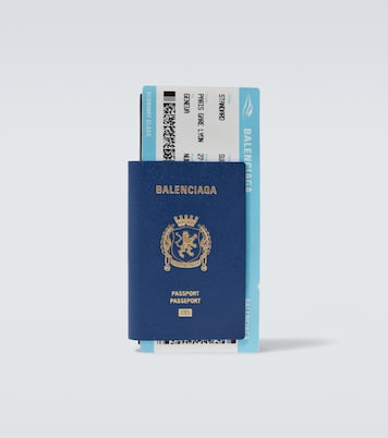 Passport leather wallet | Balenciaga