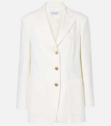 Single-breasted cotton drill jacket | Max Mara