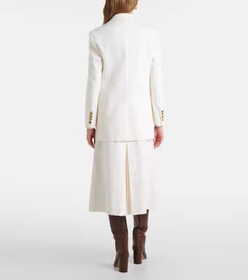 Single-breasted cotton drill jacket | Max Mara