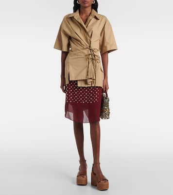 Leather platform espadrilles | Gianvito Rossi