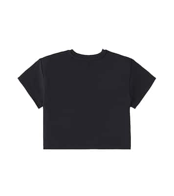 T-shirt en coton à fleurs et ornements | Marc Jacobs Kids