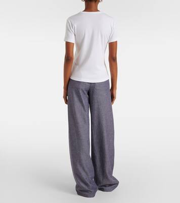 T-shirt Shrunken 90s en coton mélangé | Vince