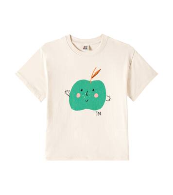 Printed cotton jersey T-shirt | Jellymallow