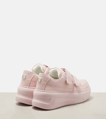 Sneakers Face in pelle con platform | Acne Studios