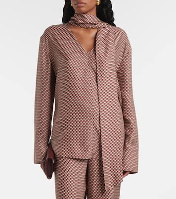 Bedrucktes Top aus Seide | Joseph