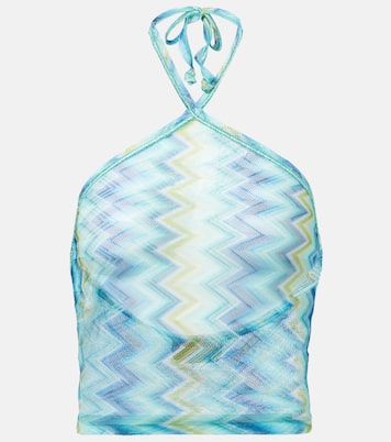 Top a zig-zag con scollo all’americana | Missoni