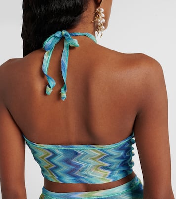 Top a zig-zag con scollo all’americana | Missoni