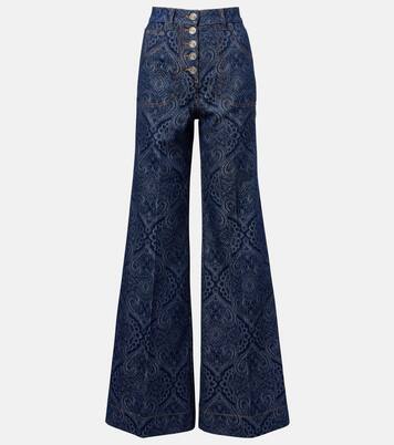 High-Rise Flared Jeans Pegaso | Etro