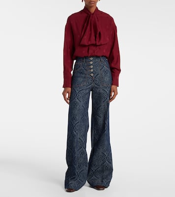 High-Rise Flared Jeans Pegaso | Etro