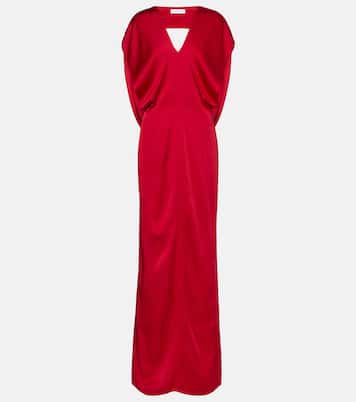 Robe longue en satin  | Stella McCartney