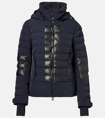 Skijacke Lisbeth mit Lederimitat | Toni Sailer