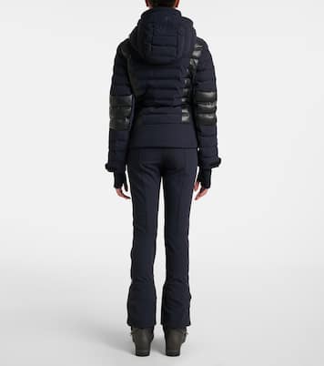 Skijacke Lisbeth mit Lederimitat | Toni Sailer