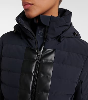 Skijacke Lisbeth mit Lederimitat | Toni Sailer