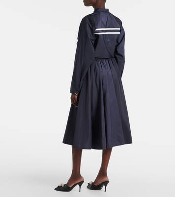Re-Nylon zip-up midi skirt | Prada