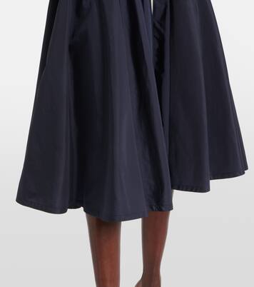 Re-Nylon zip-up midi skirt | Prada