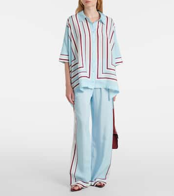 Bowman printed oversized shirt | Simkhai