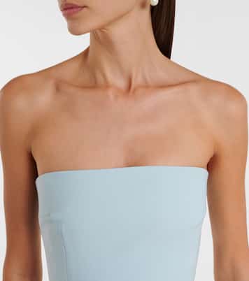 Robe longue bustier Alessandra | Solace London