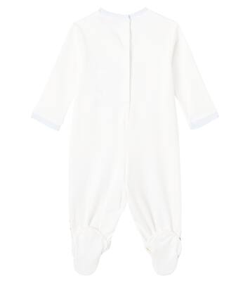 Baby printed cotton onesie and blanket | Monnalisa