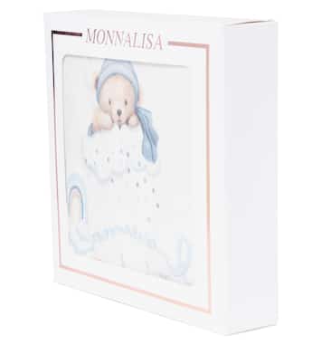 Baby printed cotton onesie and blanket | Monnalisa