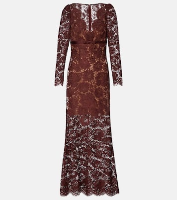 Semi-sheer lace gown | Self-Portrait