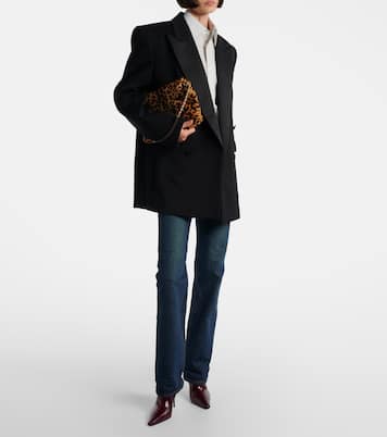 Ashley 90 leather ankle boots | Saint Laurent