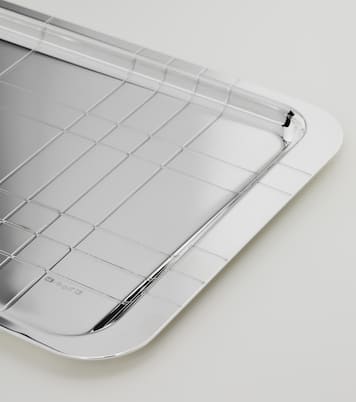 Graphik silver-plated tray | Christofle