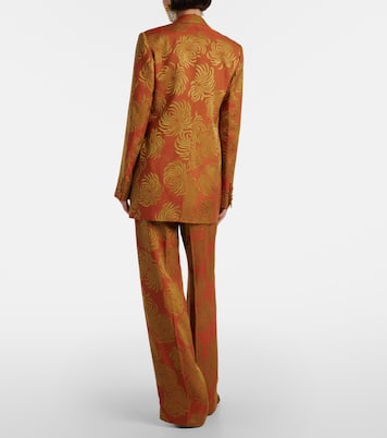 Blazer en jacquard à fleurs | Dries Van Noten