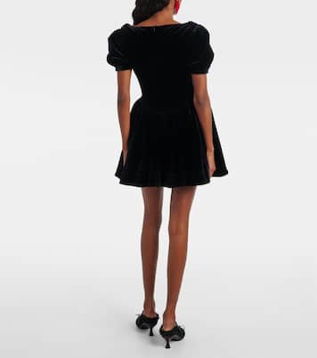 Minikleid aus Samt | Shushu/Tong
