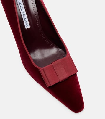 Reador 90 velvet pumps | Manolo Blahnik