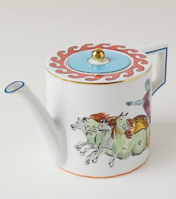 Il Viaggio di Nettuno teapot by Luke Edward Hall | Ginori 1735