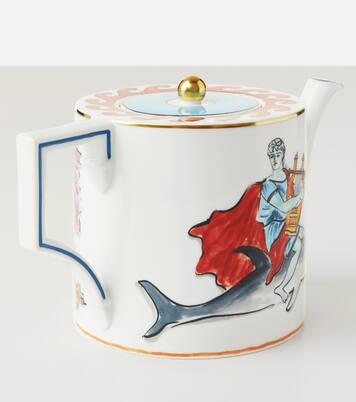 Il Viaggio di Nettuno teapot by Luke Edward Hall | Ginori 1735