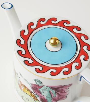 Il Viaggio di Nettuno teapot by Luke Edward Hall | Ginori 1735