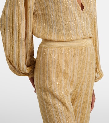 Pantalon droit en lamé | Missoni