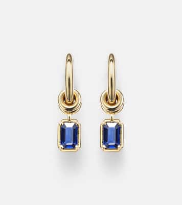 Ohrringe Zahra aus 18kt Gelbgold (750/1000) mit Saphiren | Spinelli Kilcollin