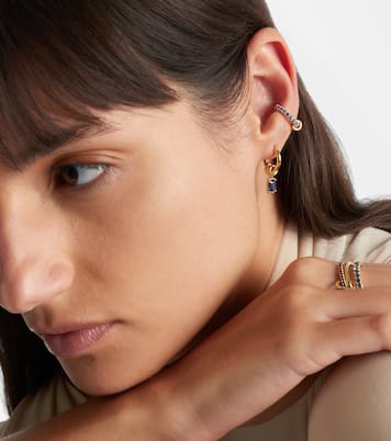 Ohrringe Zahra aus 18kt Gelbgold (750/1000) mit Saphiren | Spinelli Kilcollin