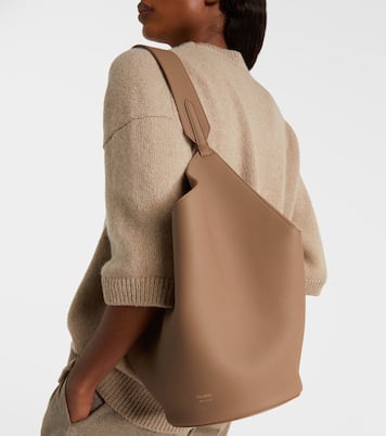 Lotus Small leather tote bag | Khaite