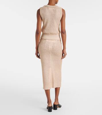 Midirock aus Strick | Maison Margiela