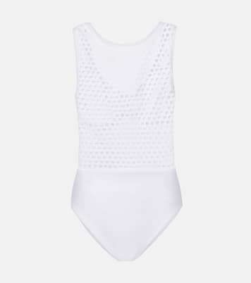 Aster open-knit swimsuit | Karla Colletto