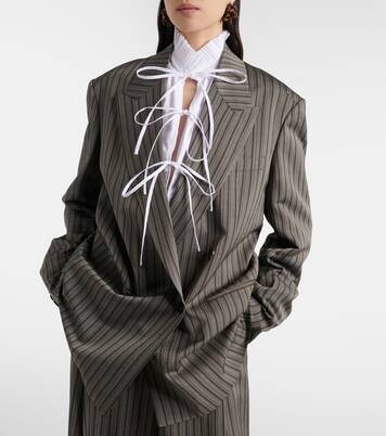 Blazer oversize rayé | Dries Van Noten