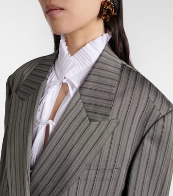 Blazer oversize rayé | Dries Van Noten