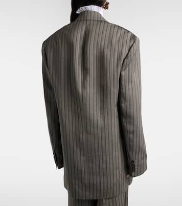 Blazer oversize rayé | Dries Van Noten