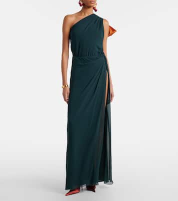 Robe aus Seidenchiffon | Saint Laurent